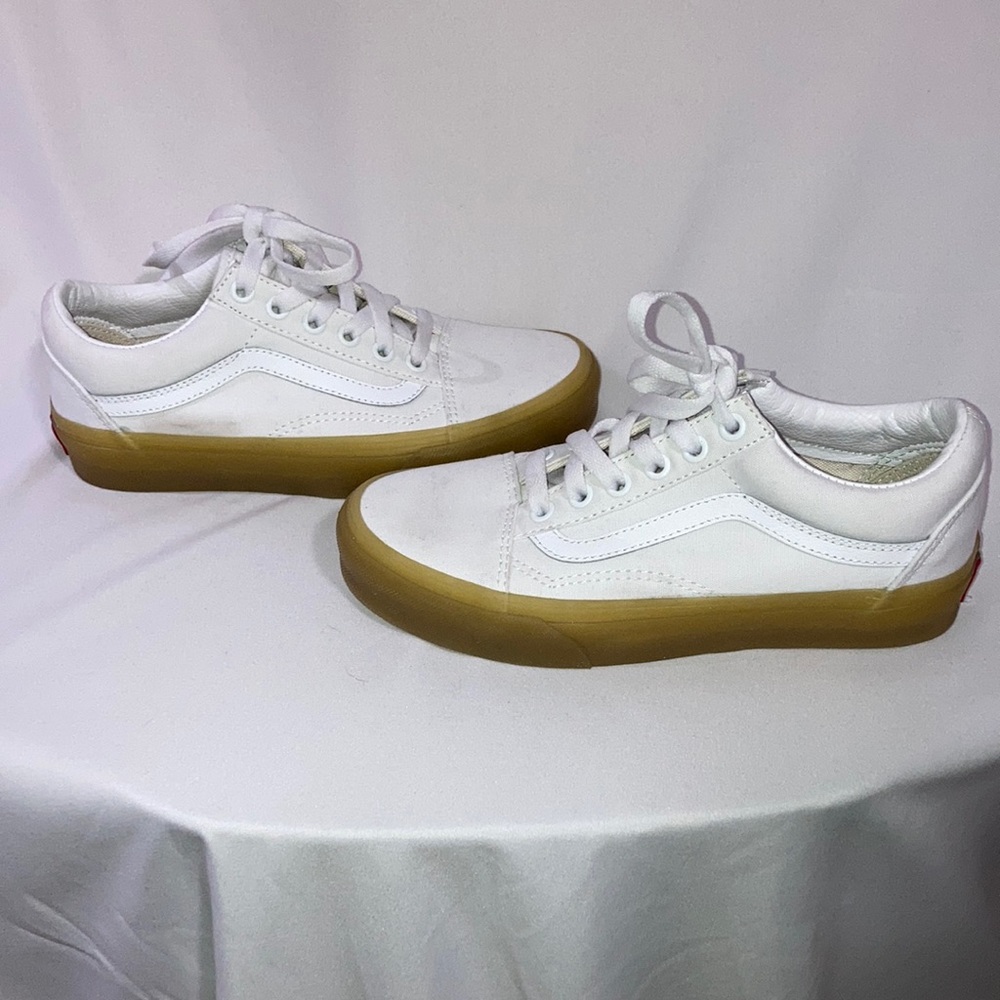 Classic white vans